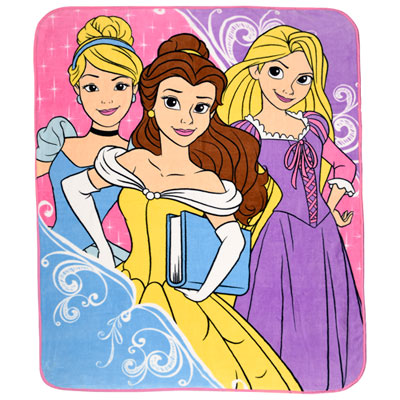 Image of Disney Princesses Super Plush Throw