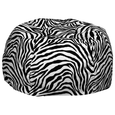 Image of Comfy Kids - Teen Bean Bag - Zebra