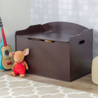 Image of KidKraft Austin Toy Box - Espresso