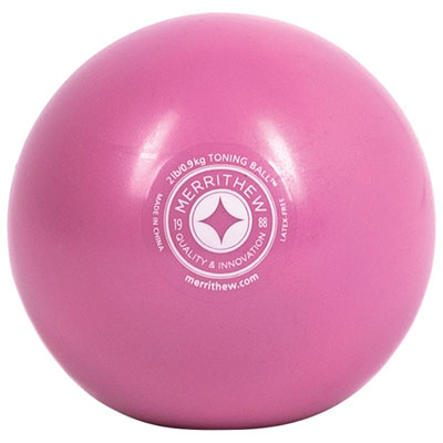 Image of STOTT PILATES Toning Ball - 2 lb - Pink