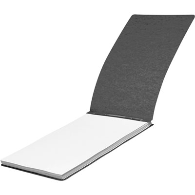 Couverture De Présentation En Carton Imprimé Pour Papier Registre (Acc47071) - Noir
