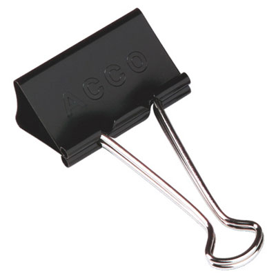 Acco 2" Large Binder Clips (ACC72100) - 12 Pack