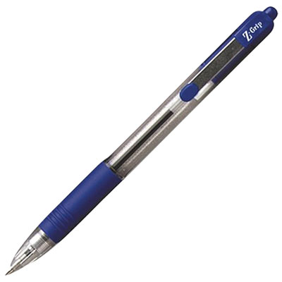 Zebra Pen Z-Grip Ballpoint Pen (ZEB22220) - Blue Best Pen EVER