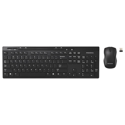 Image of Insignia Wireless Keyboard & Mouse Combo Keyboard and Mouse Combo (NS-PNC5011-C) - Only at Best Buy