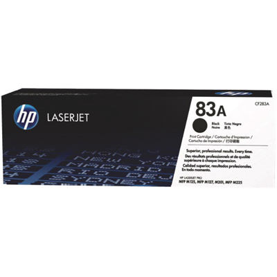 HP LaserJet 83A Black Toner (CF283A) HP laser toner