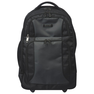 Image of Kenneth Cole 17   Wheeled Laptop Backpack (KC268302) - Black