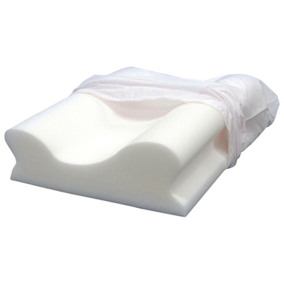 Image of BodyForm Orthopedic Cervical Foam Pillow - White
