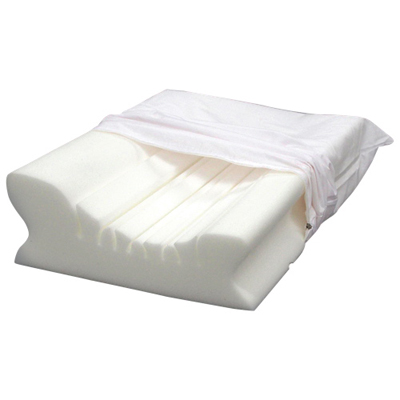 Image of BodyForm Orthopedic Neck Support Foam Pillow - White
