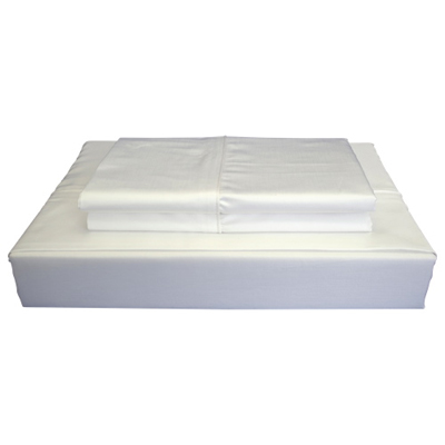Image of Maholi Duncan Collection 620 Thread Count Egyptian Cotton Sheet Set - Queen - White