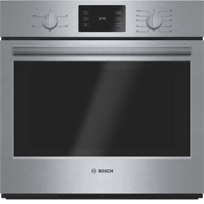 Bosch 30" 4.6 Cu. Ft. Easy Clean Thermal Wall Oven (HBL5351UC) - Stainless Steel