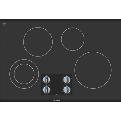 Image of Bosch 30   4-Element Electric Cooktop (NEM5066UC) - Black