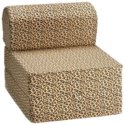 Image of Comfy Kids - Kids Flip Chair - Cheetah