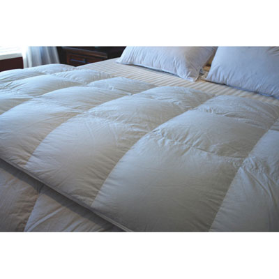 Maholi Royal Elite Collection 260 Thread Count Duck Down Winter Heavyweight Duvet - King - White