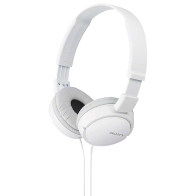 Image of Sony MDR-ZX110 Over-Ear Headphones - White