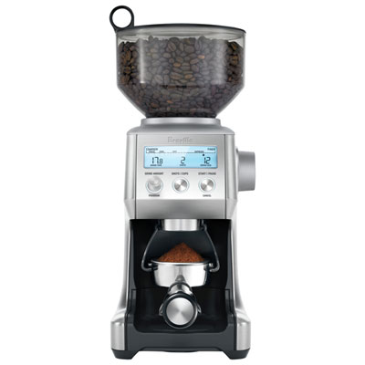 Image of Breville Smart Grinder Pro Burr Coffee Grinder - Die Cast Metallic