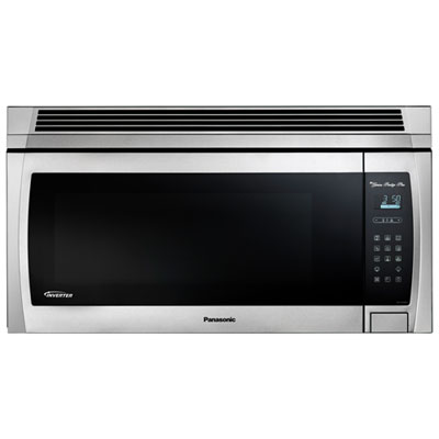 Image of Panasonic Over-The-Range Microwave - 2.0 Cu. Ft. - Stainless Steel