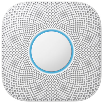 Image of Google Nest Protect Wi-Fi Smoke & Carbon Monoxide Alarm (Wired) (S3003LWEF)