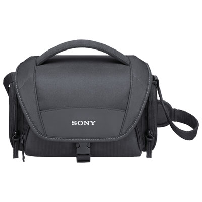 Sony Soft Digital Camera Bag (LCSU21B) - Black case for 2 cameras