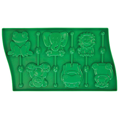 Image of Pavoni Animal Silicone Lollipop Mould