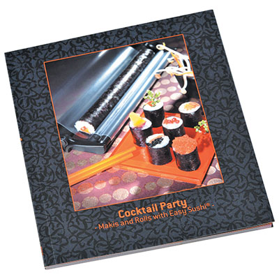 Image of Easy Sushi Cocktail Party Recipe Book
