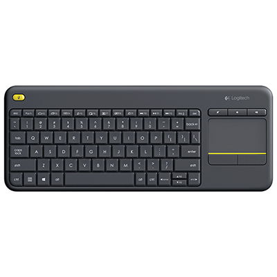 Image of Logitech K400 Plus Wireless Keyboard with Touch Pad