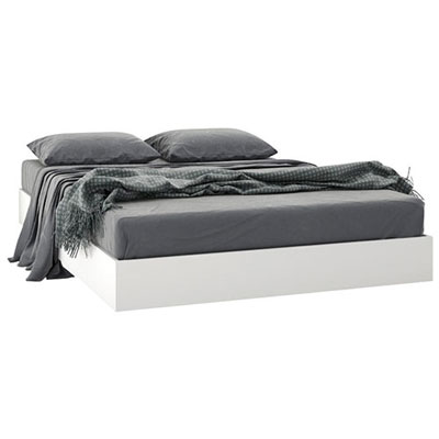 Image of Acapella Modern Platform Bed - Double - White