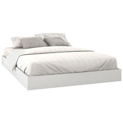 Image of Acapella Modern Platform Bed - Queen - White