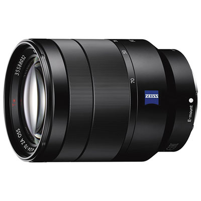 Sony E-Mount Full-Frame FE Vario-Tessar T 24-70mm f/4 ZEISS OSS Wide Telephoto Zoom Lens All round lens great for travelling