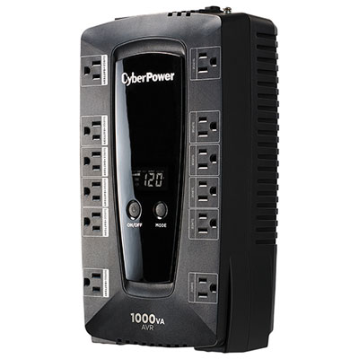 CyberPower 12-Outlet 530W UPS Battery Backup (LE1000DG-FC) I just purchased this backup based on price and amount of backup time for my computer equipment