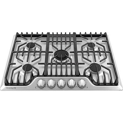Image of Frigidaire Pro 30   5-Burner Gas Cooktop (FPGC3077RS) - Stainless Steel