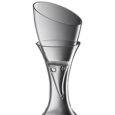 Image of Eisch Crystal Wine Funnel with Strainer