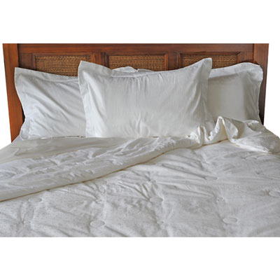 Luxeport 300 Thread Count Premium Light Silk Duvet - King - White