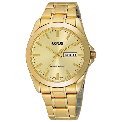 Image of Lorus Men's Analog Dress Watch - Gold (RJ608A)