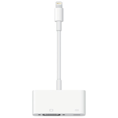 Image of Apple Lightning to VGA Adapter (MD825AM/A) - White