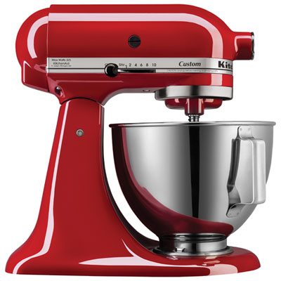 Image of KitchenAid Custom Stand Mixer - 4.5Qt - 325-Watt - Empire Red - Only at Best Buy