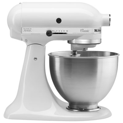 KitchenAid Classic Stand Mixer - 4.5Qt - 250-Watt - White Received this for Christmas