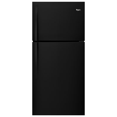 Whirlpool 30" 19.2 Cu. Ft. Top Freezer Refrigerator with LED Lighting (WRT549SZDB) - Black Whirlpool ain't what it used to be