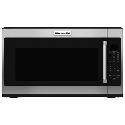 Image of KitchenAid 2.0 Cu. Ft. Over-the-Range Microwave (YKMHS120ES) - Stainless Steel