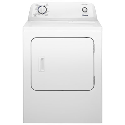 Image of Amana 6.5 Cu. Ft. Electric Dryer (YNED4655EW) - White
