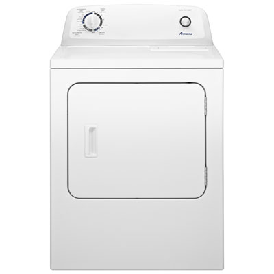 Image of Amana 6.5 Cu. Ft. Gas Dryer (NGD4655EW) - White