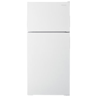 Amana 28" 14.3 Cu. Ft. Top Freezer Refrigerator (ART104TFDW) - White We bought for Complex apartment use, it was good volume for tenant