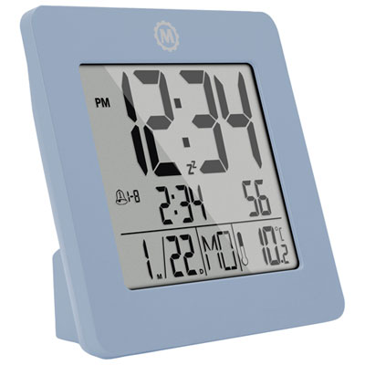 Marathon Digital Tabletop Clock - Blue