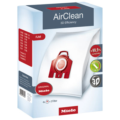 Image of Miele AirClean Vacuum Filter & Bags (3D F/J/M Dustbags)