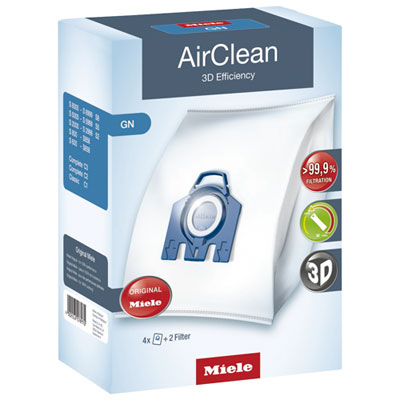 Image of Miele AirClean Vacuum Filter & Bags (3D G/N Dustbags)