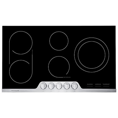 Image of Frigidaire Pro 36   5-Element Electric Cooktop (FPEC3677RF) - Stainless Steel
