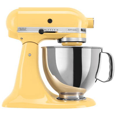 Image of KitchenAid Artisan Tilt-Head Stand Mixer - 5Qt - 325-Watt - Majestic Yellow