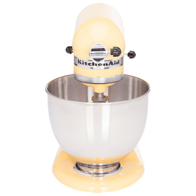 Best Buy: KitchenAid Tilt-Head Stand Mixer Majestic Yellow KSM85PBMY