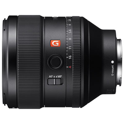 Sony E-Mount Full-Frame FE 85mm f/1.4 Premium G Master Portrait 