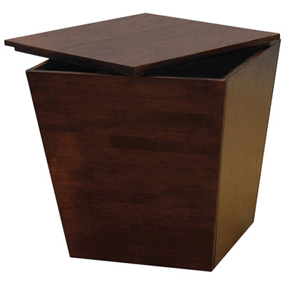 Image of Mesa Storage Cube - Antique Walnut