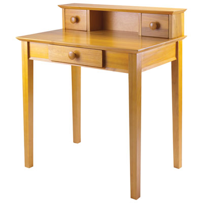 Image of Studio Traditional Writing Desk - Honey